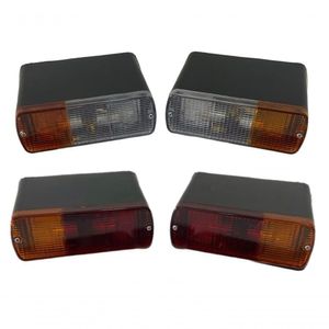 Kit Com 4 Lanternas Traseiras Trator New Holland Tl
