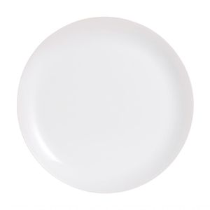 Prato De Sobremesa Diwali Em Vidro 19cm Luminarc Branco