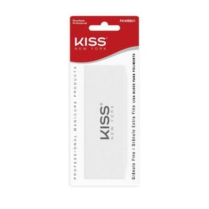 Lixa Bloco Para Polimento Kiss New York Acabamento Suave E Unhas Brilhantes