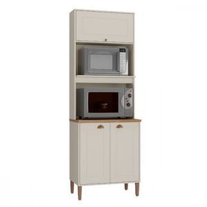 Paneleiro Microondas Tunisia Atualle Off White Com Canelato