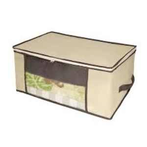 Cesto Organizador Dobrável – Caixa Multiuso Para Guarda-roupa, Saco Organizador Grande, Anti-mofo, Ideal Para Cobertores