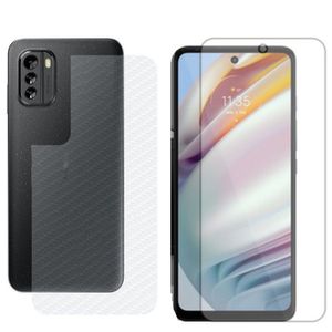 Película Hidrogel + Adesivo Fibra De Carbono Para Nokia G60 5g - Transparente