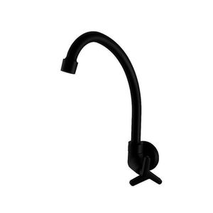 Torneira Para Cozinha 24,6cm X 8,7cm Tríade Preto Matte