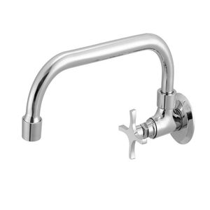 Torneira Para Cozinha Parede Soluz Meber Metais Cromado