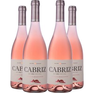 Vinho Rose Cabriz Colheita Selecionada Dão 750ml Kit 4 Garrafas