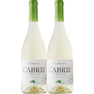Kit 2 Garrafas Vinho Branco Cabriz Colheita Selecionada Dão 750ml