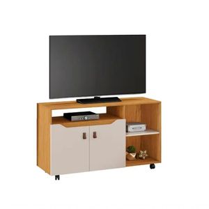 Rack Seleto Para Tv Até 49" Jcm Movelaria - Cinamomo/off