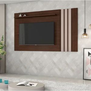 Painel Para Tv Até 70" Atraente Jcm Movelaria - Café Soft/off