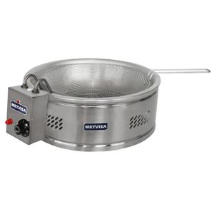 Fritadeira Tacho Elétrica Metvisa 6 Litros 3500w 220v Tfe62205