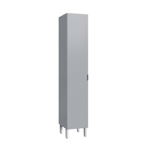 Paneleiro De Cozinha Em Mdf 1 Porta 0,40m Hera Decibal Naturalle Griseo
