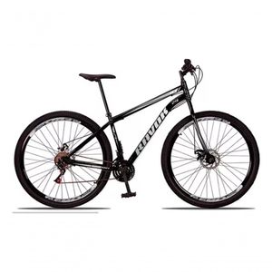 Bicicleta Aro 29 Shimano Traseiro Aço 21 Velocidades Marchas Cor:cinza