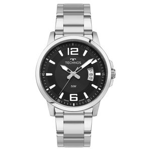 Relógio Technos Masculino Racer Basico Prata - 2315lar/1p 2315lar/1p