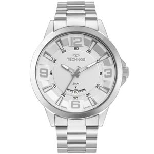 Relógio Technos Masculino Racer Prata - 2117ldi/1k 2117ldi/1k