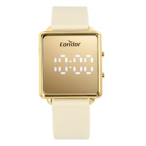 Relógio Condor Feminino Digital Dourado - Comd1202aju/5x Comd1202aju/5x
