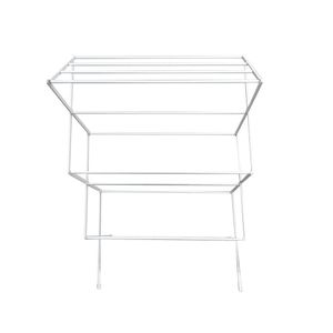 Varal De Chão Para Roupas 72cm 11 Varetas Branco Aluminio