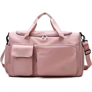Bolsa Grande Academia Viagem Mala - Rosa