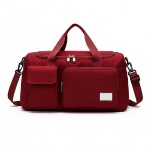 Bolsa Grande De Academia Viagem - Vermelha