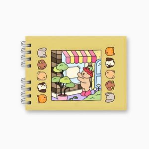 Livro De Colorir Capa Dura Bobbie Goods - Amarelo