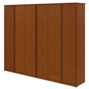 Guarda Roupa Casal Ollie 6 Portas Frassino Flex - Lopas