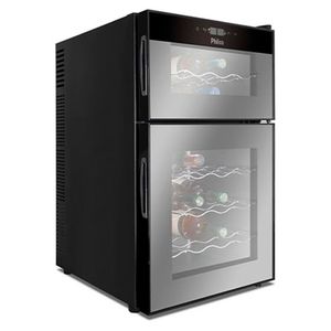 Adega Philco Display Digital 24 Garrafas Preto 69L PAD24DZ Bivolt