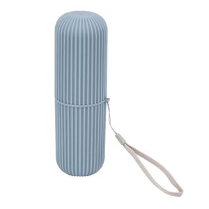 Estojo Canelado Multiuso Azul 19cm - Acasa