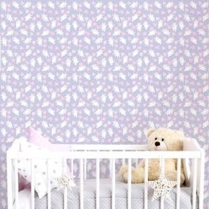 Papel De Parede Infantil Unicórnio Baby