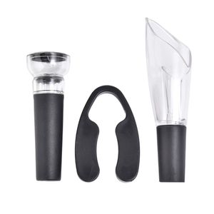 Kit Vinho Com 3 Peças Kenya Preto