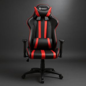 Cadeira Gamer Pro Giratória Altura Regulável Preta E Vermelha Gallant GCD10GPUB-VM