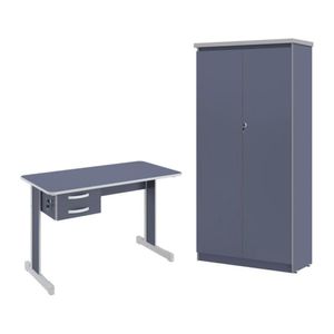 Conjunto De Escritorio Hungria Azul