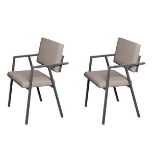 Conjunto 2 Cadeira Podium Plus Bege