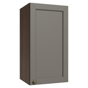 Armário Aéreo 35 Cm 1 Porta Vik Madesa Rustic/cinza