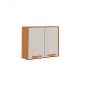 Armário Aéreo Napoles 80cm 2 Portas - Itatiaia Cinamomo-off White