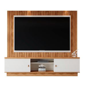 Home Para Tv Até 70 Polegadas Mobler Santos Amendoa/prola