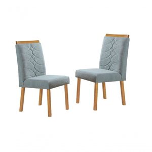 Cadeiras Para Mesa De Jantar Estofada - Andria - Art Salas