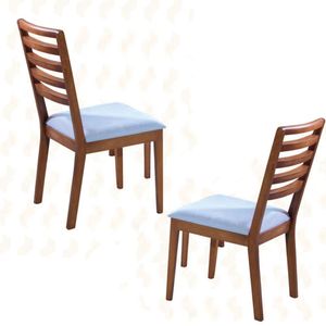 Cadeiras Para Mesa De Jantar Estofada - Valença - Art Salas