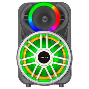 Caixa Amplificada Lenoxx Bluetooth 300 Watts RMS LCA8 Preto Bivolt