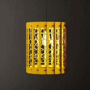 Luminária Teto Tipo Pendente São Thomé Mdf - Completa Mdf Cru