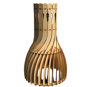 Luminária Teto Tipo Pendente Parafuso Mdf - Completa Mdf Cru