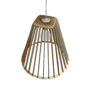 Luminária Teto Tipo Pendente Pequim Mdf - Completa Mdf Cru