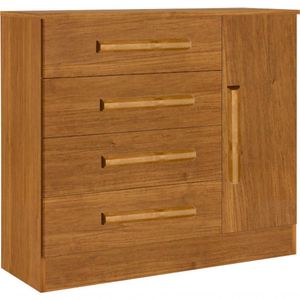 Cômoda Para Quarto 4 Gavetas Com Sapateira - Zeus-nature - Bianchi Móveis