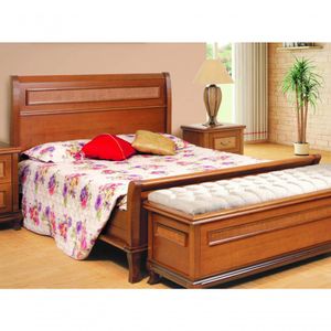 Cama Casal Madeira Maciça 1,40m - Athenas - Móveis Montanhês