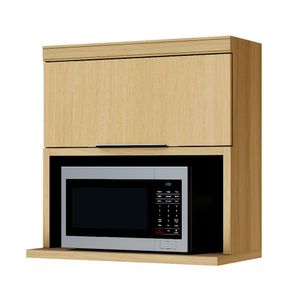 Armario Aéreo Micro 1 Porta Basculate Nesher Marquesa 100% MDF Nature