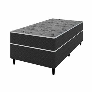 Cama Box Solteiro Molas Ensacadas Sibéria Umaflex 188cm X 88cm