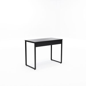 Mesa Home Office Preto E Preto