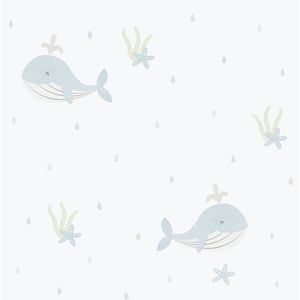 Papel De Parede Enzo Baleia Azul 281-2