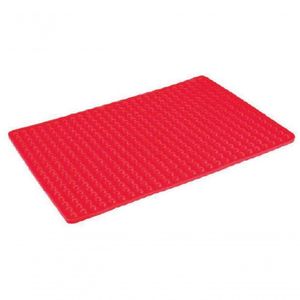 Tapete De Silicone Para Assados Vermelho 40x28 Cm - Mimo Style - Sn20381