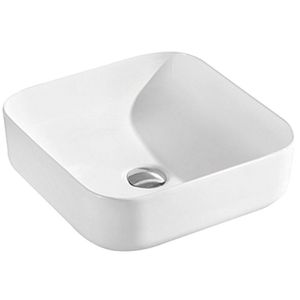 Cuba Para Banheiro Manplex 8002 Quadrada 39x39cm Branca