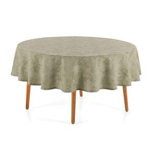 Toalha De Mesa Redonda 6 Lugares Grazia Alecrim
