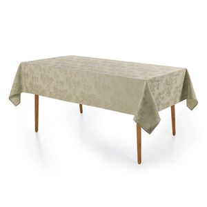 Toalha De Mesa Retangular 12 Lugares Grazia Alecrim