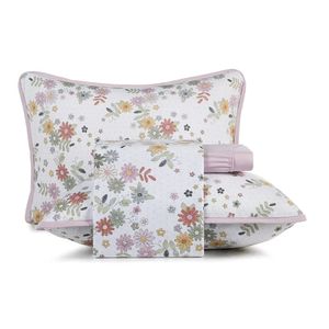 Jogo De Cama Casal 4 Peças Altenburg Malha Fio Penteado Florir